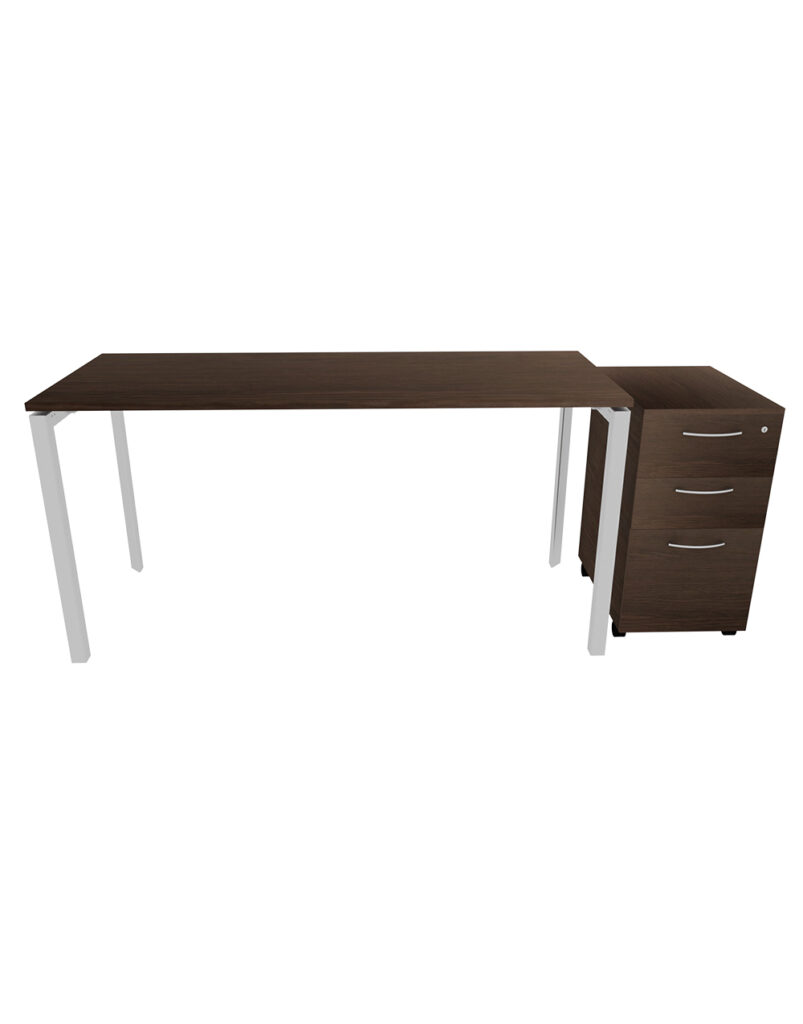 Right Extended L-Shaped Workstation size 71