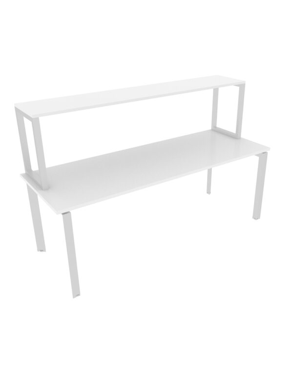 INSPIRE 60" or 71" Serving Station with 24x60 or 26x71Desk - Various Colors - Image 2