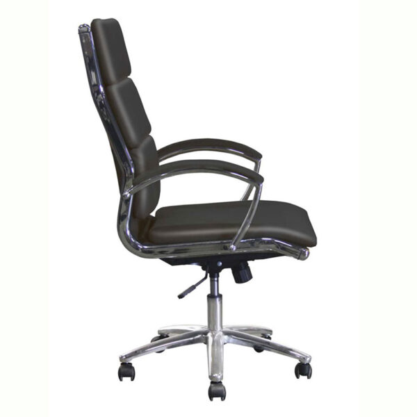 Manhattan High Back Bonded Leather Chair - Image 4
