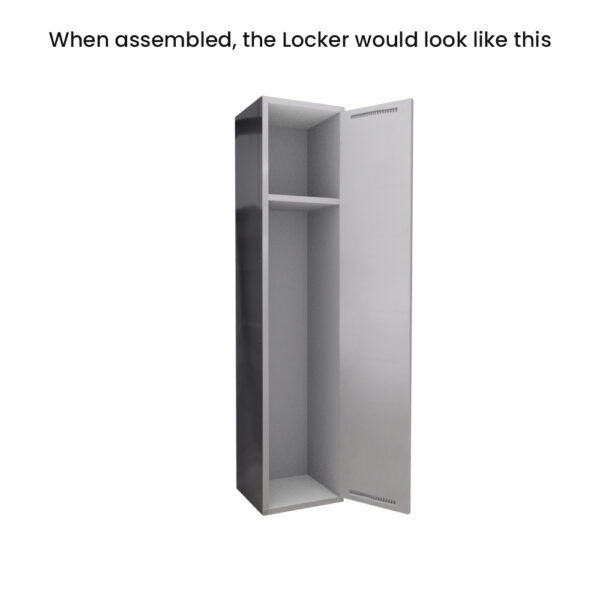 TUFFMAXX 15″ Locker 1 Door (Knock-down) – VARIOUS Types - Image 2