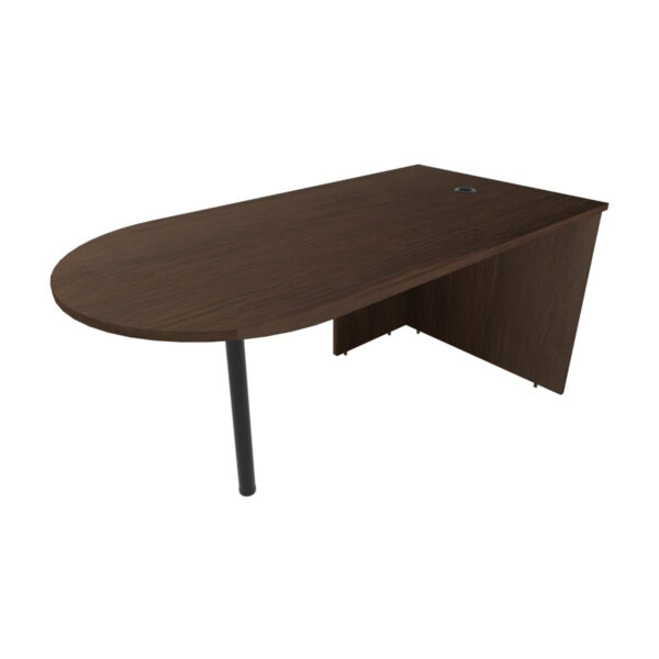 30" x 71" Bullet Desk - Various Color TOP and LEG - Image 4