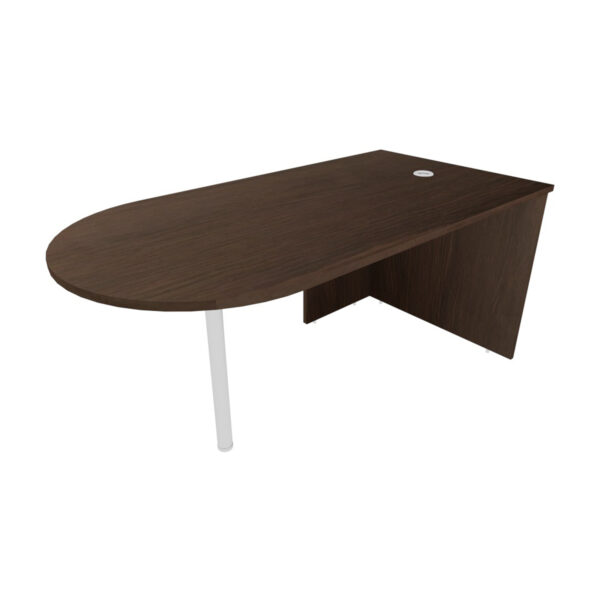 30" x 71" Bullet Desk - Various Color TOP and LEG - Image 9