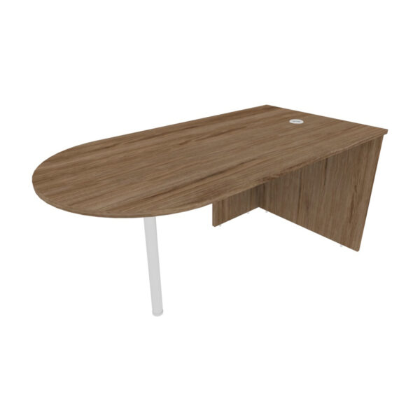 30" x 71" Bullet Desk - Various Color TOP and LEG - Image 7