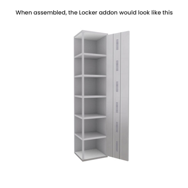 TUFFMAXX 12″ Locker 6 Door (Knock-Down) - VARIOUS Types - Image 5