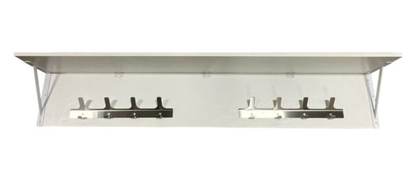 72" Hat Shelf - Various number of Hooks - Image 2