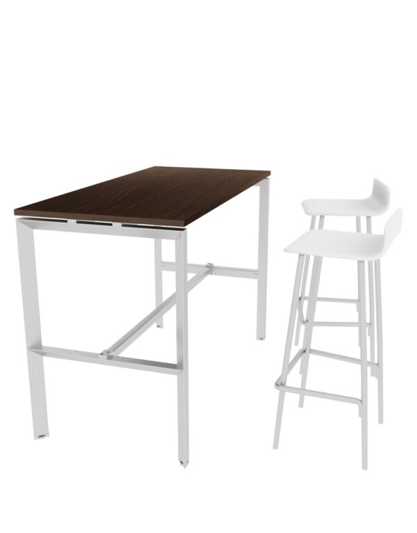INSPIRE 24" Deep x 48" or 60″ Wide Bistro Height Table - Various colors - Image 2