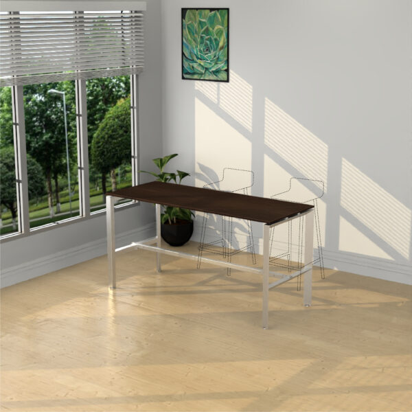 INSPIRE 24" Deep x 48" or 60″ Wide Bistro Height Table - Various colors