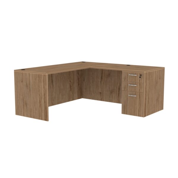 6' x 6' x 24" Deep Standard L-Shape Workstation - Various Colors - Image 4