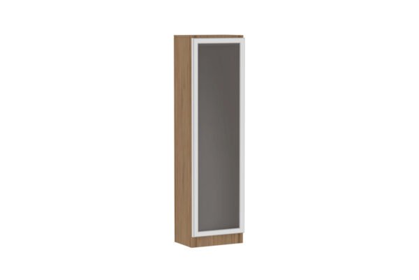 Single Door Personal Organizer with Glass Door - Various Colors - Image 2