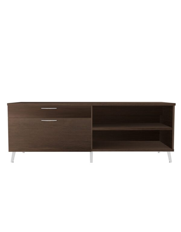 Inspire 24" x 72" Left PersonalCredenza - Various Color - Image 2