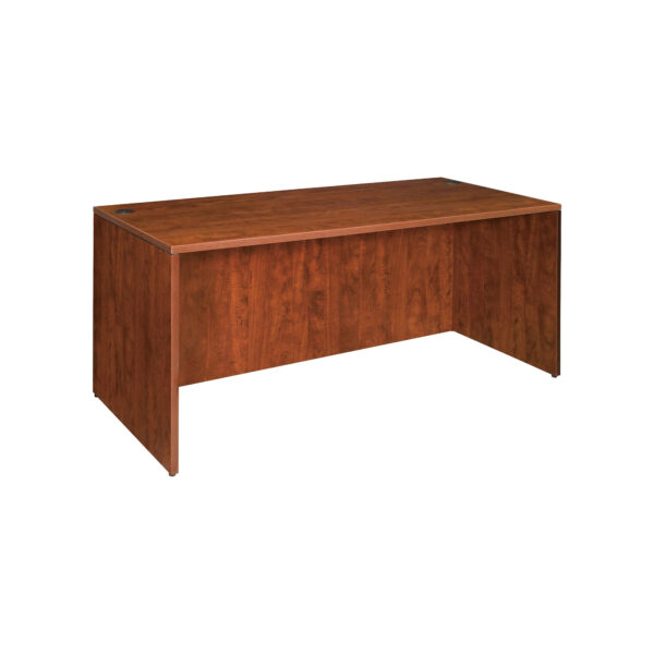 24" Deep x 48", 60" or 71" Wide Standard Desk Shell - Various Colors - Image 2